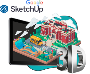 Google SketchUp - Школа программирования для детей, компьютерные курсы для школьников, начинающих и подростков - KIBERone г. Барановичи