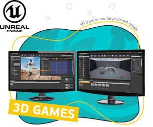 Unreal Engine 4. Игровой движок - Школа программирования для детей, компьютерные курсы для школьников, начинающих и подростков - KIBERone г. Барановичи